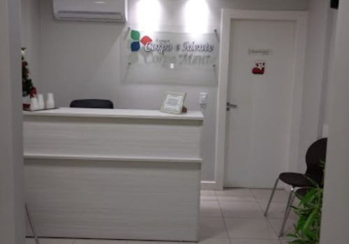 Recepção Espaço Corpo e Mente Volta Redonda - RJ